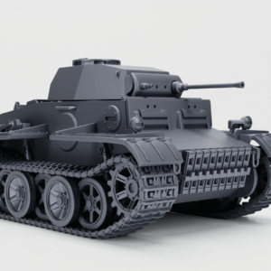 WW2 GERMAN PANZER II AUSF.J, 3D PRINTED, MANY SCALES AVAILABLE