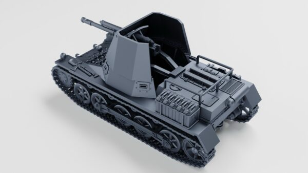 WW2 GERMAN PANZERJAGER I,3D PRINTED, MANY SCALES AVAILABLE - Image 4