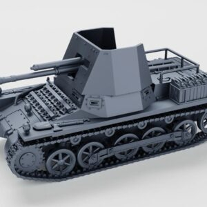 WW2 GERMAN PANZERJAGER I,3D PRINTED, MANY SCALES AVAILABLE