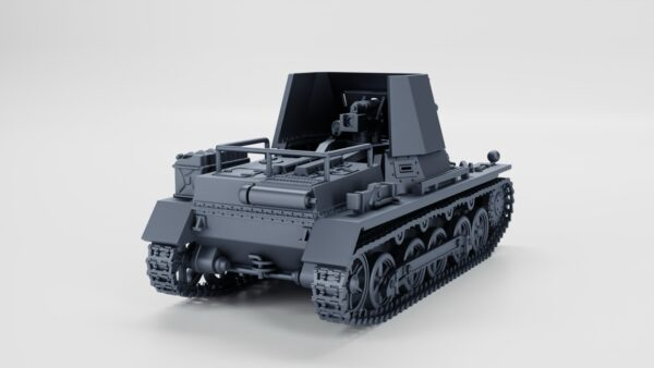 WW2 GERMAN PANZERJAGER I,3D PRINTED, MANY SCALES AVAILABLE - Image 6