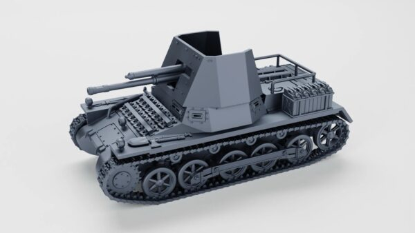 WW2 GERMAN PANZERJAGER I,3D PRINTED, MANY SCALES AVAILABLE