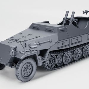 WW2 GERMAN SD.KFZ 251 AUSF.D, GRANATWEFER 42, 3D PRINTED, MANY SCALES AVAILABLE
