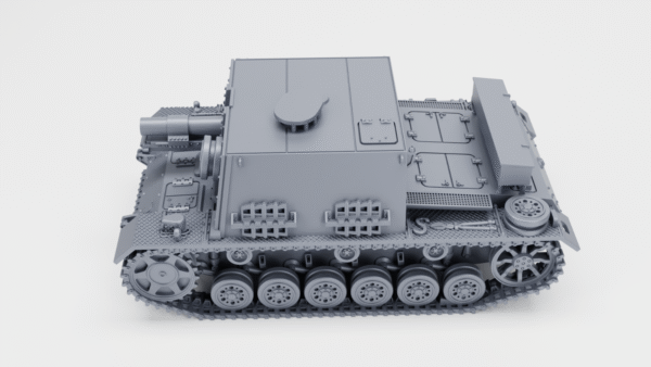 WW2 GERMAN STUG 33b (STURMINFANTRIE GESCHHUTZ) 3D PRINTED, MANY SCALES AVAILABLE - Image 3