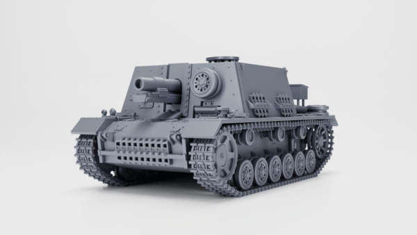 WW2 GERMAN STUG 33b (STURMINFANTRIE GESCHHUTZ) 3D PRINTED, MANY SCALES AVAILABLE