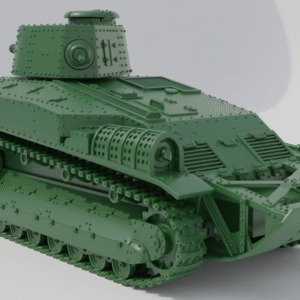 WW2 JAPAN MEDIUM TANK TYPE 89B I-Go, 3D PRINTED, MANY SCALES AVAILABLE