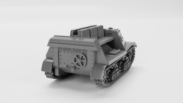 WW2 SOVIET, T-20 ARMORED TRACTOR KOMSOMOLETS 3D PRINTED, MANY SCALES AVAILABLE - Image 13