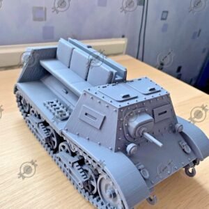 WW2 SOVIET, T-20 ARMORED TRACTOR KOMSOMOLETS 3D PRINTED, MANY SCALES AVAILABLE