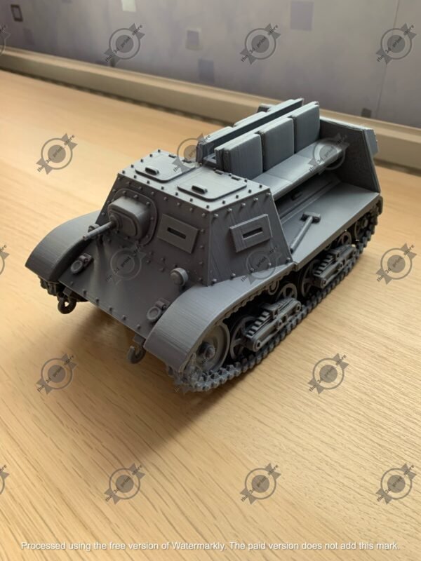 WW2 SOVIET, T-20 ARMORED TRACTOR KOMSOMOLETS 3D PRINTED, MANY SCALES AVAILABLE - Image 5