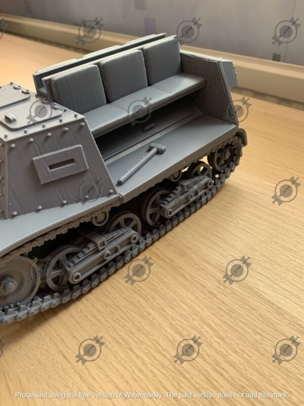 WW2 SOVIET, T-20 ARMORED TRACTOR KOMSOMOLETS 3D PRINTED, MANY SCALES AVAILABLE - Image 6