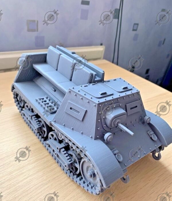 WW2 SOVIET, T-20 ARMORED TRACTOR KOMSOMOLETS 3D PRINTED, MANY SCALES AVAILABLE