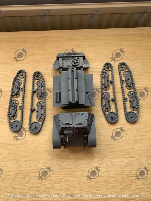 WW2 SOVIET, T-20 ARMORED TRACTOR KOMSOMOLETS 3D PRINTED, MANY SCALES AVAILABLE - Image 10