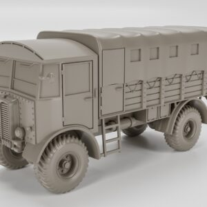 WW2 UK AEC MATADOR 4x4 ARTILLERY TRACTOR, 3D PRINTED, MANY SCALES AVAILABLE