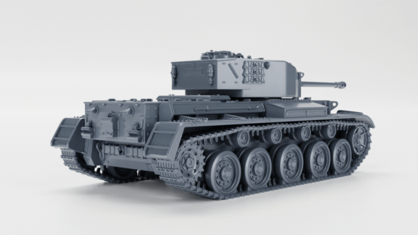 WW2 UK CRUISER TANK, COMET I (A34), 3D PRINTED, MANY SCALES AVAILABLE - Image 4