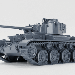 WW2 UK CRUISER TANK, COMET I (A34), 3D PRINTED, MANY SCALES AVAILABLE