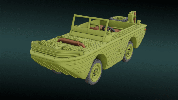 WW2 USA FORD GPA "SEEP, 3D PRINTED, MANY SCALES AVAILABLE. - Image 9