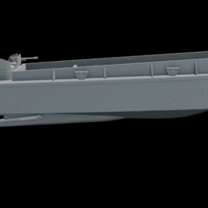 WW2 USA LCVP HIGGINS BOAT (D-Day) 3D PRINTED, MANY SCALES AVAILABLE