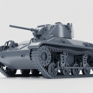 WW2 USA M22 LOCUST LIGHT TANK, 3D PRINTED, MANY SCALES AVAILABLE