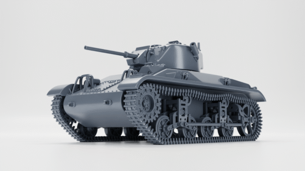 WW2 USA M22 LOCUST LIGHT TANK, 3D PRINTED, MANY SCALES AVAILABLE