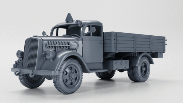 WW2 GERMAN OPEL BLITZ 3 TON'S, 3D PRINTED, MANY SCALES AVAILABLE - Image 7