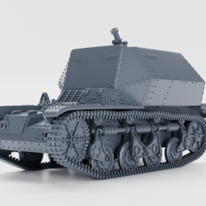 WW2 GERMAN PANZERSPHWAGEN AMR 35(F) 3D PRINTED, MANY SCALES AVAILABLE