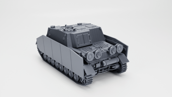 WW2 GERMAN STURMPANZER IV “BRUMMBAR, 3D PRINTED, MANY SCALES AVAILABLE - Image 4
