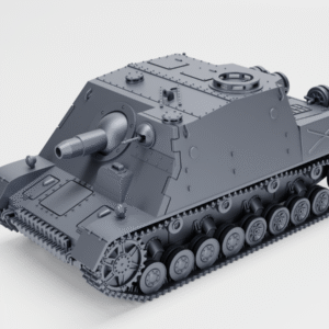 WW2 GERMAN STURMPANZER IV “BRUMMBAR, 3D PRINTED, MANY SCALES AVAILABLE
