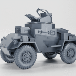 WW2 UK HUMBER MK.I AA (ANTI-AIRCRAFT) , 3D PRINTED, MANY SCALES AVAILABLE