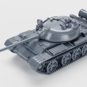 WW2 USSR T-55A TANK, 3D PRINTED, MANY SCALES AVAILABLE