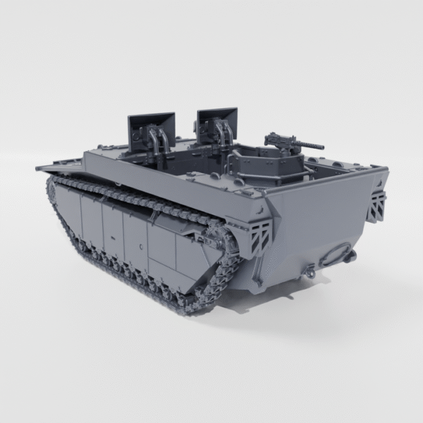 1/35 WW2 USA LVT-4(F) SEA SERPENT  (FLAMETHROWER ) 3D PRINTED-LARGE MODEL - Image 3