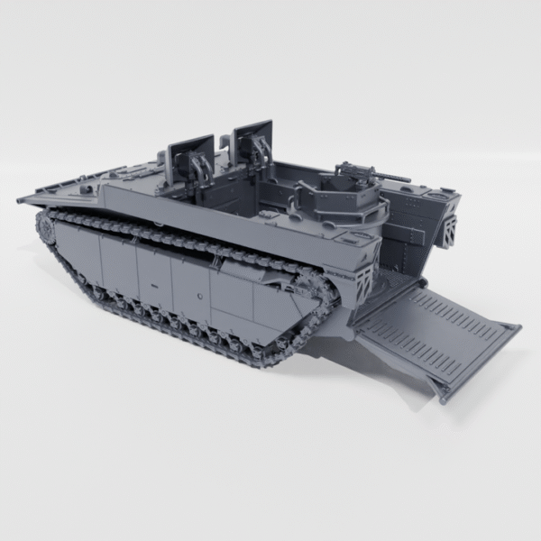 1/35 WW2 USA LVT-4(F) SEA SERPENT  (FLAMETHROWER ) 3D PRINTED-LARGE MODEL - Image 5