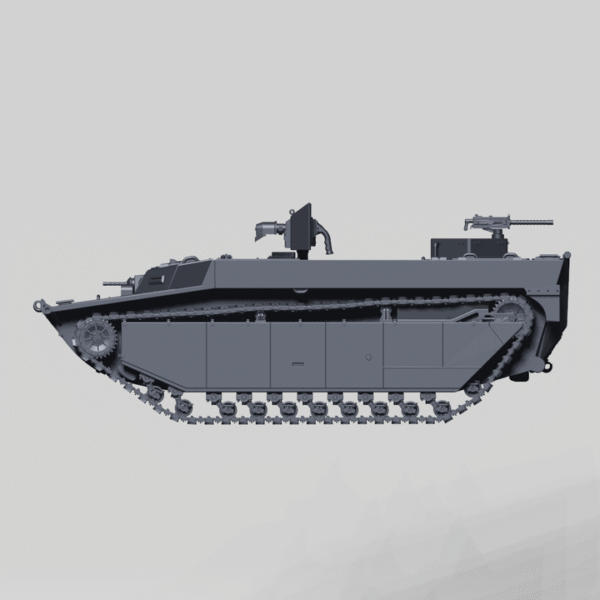 1/35 WW2 USA LVT-4(F) SEA SERPENT  (FLAMETHROWER ) 3D PRINTED-LARGE MODEL - Image 6