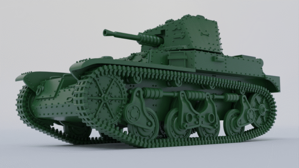 WW2 FRENCH RENAULT AMR-35 ZT-1, 3D PRINTED, MANY SCALES AVAILABLE