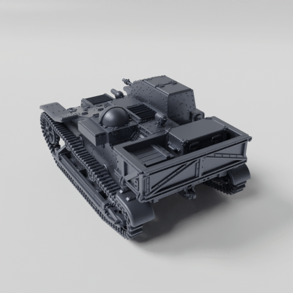 WW2 GERMAN GEPANZERTE MG TRAGER RENAULT UE(F) 3D PRINTED, MANY SCALES AVAILABLE - Image 3