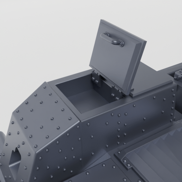 WW2 GERMAN GEPANZERTE MG TRAGER RENAULT UE(F) 3D PRINTED, MANY SCALES AVAILABLE - Image 6