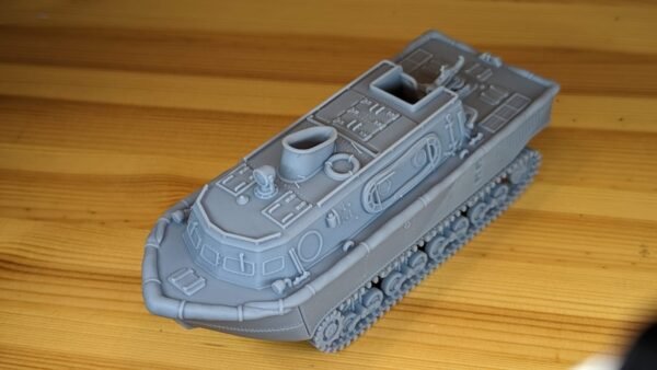 WW2 GERMAN LANDWASSERSCHLEP AMPHIBIOUS , 3D PRINTED, MANY SCALES AVAILABLE - Image 4