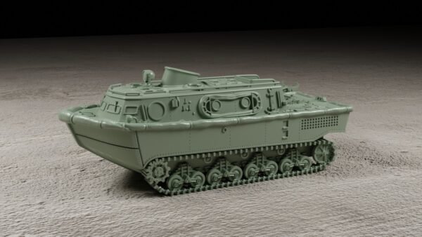 WW2 GERMAN LANDWASSERSCHLEP AMPHIBIOUS , 3D PRINTED, MANY SCALES AVAILABLE - Image 5