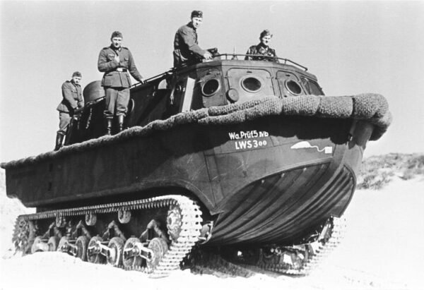 WW2 GERMAN LANDWASSERSCHLEP AMPHIBIOUS , 3D PRINTED, MANY SCALES AVAILABLE - Image 6