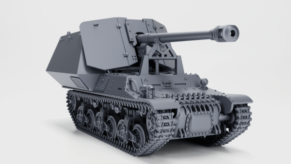 WW2 GERMAN MARDER I (Sd.Kfz.135) PAK 40 AUF, 3D PRINTED, MANY SCALES AVAILABLE - Image 3