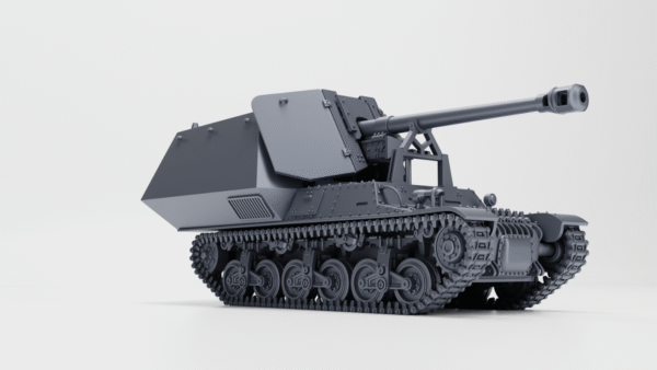 WW2 GERMAN MARDER I (Sd.Kfz.135) PAK 40 AUF, 3D PRINTED, MANY SCALES AVAILABLE - Image 5