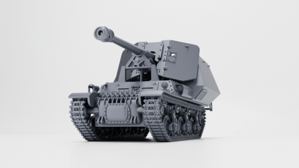 WW2 GERMAN MARDER I (Sd.Kfz.135) PAK 40 AUF, 3D PRINTED, MANY SCALES AVAILABLE - Image 6