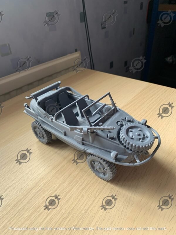 WW2 GERMAN, VW SCHWIMMWAGEN 3D PRINTED, MANY SCALES AVAILABLE - Image 4
