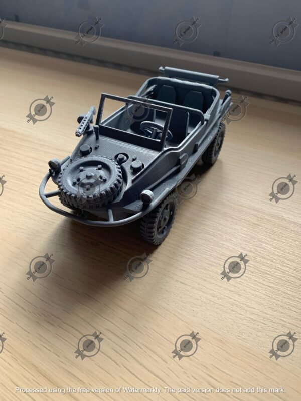 WW2 GERMAN, VW SCHWIMMWAGEN 3D PRINTED, MANY SCALES AVAILABLE - Image 5