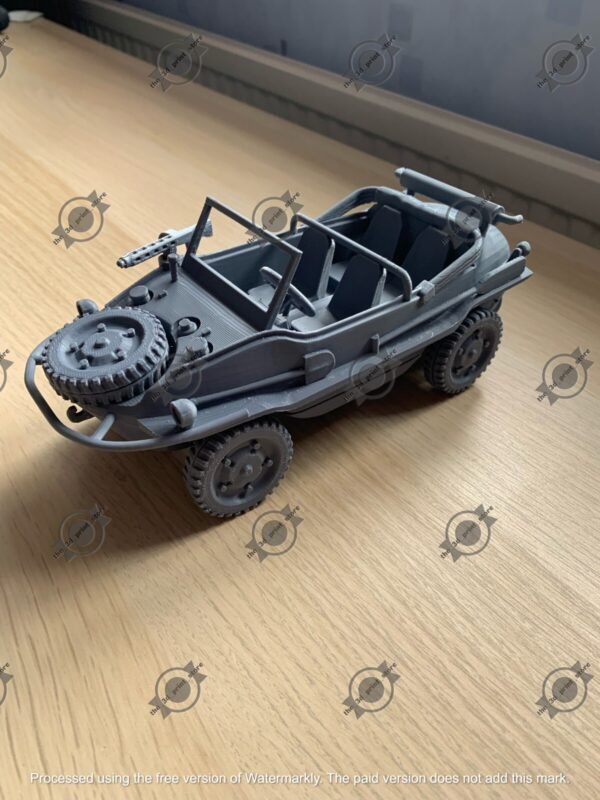 WW2 GERMAN, VW SCHWIMMWAGEN 3D PRINTED, MANY SCALES AVAILABLE - Image 6