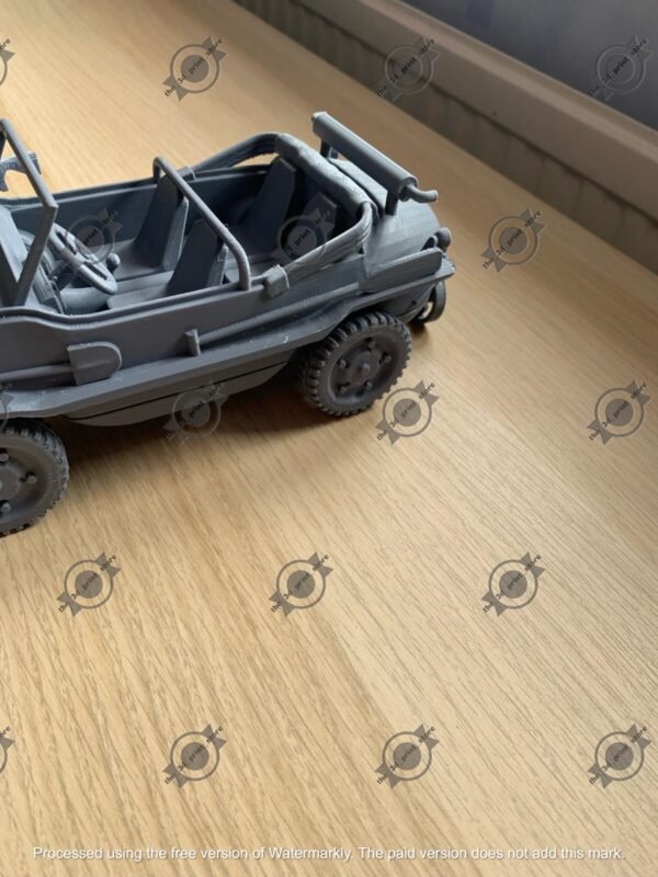 WW2 GERMAN, VW SCHWIMMWAGEN 3D PRINTED, MANY SCALES AVAILABLE - Image 7