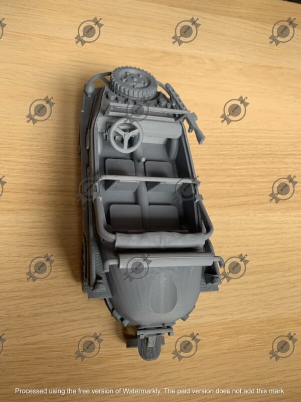 WW2 GERMAN, VW SCHWIMMWAGEN 3D PRINTED, MANY SCALES AVAILABLE - Image 9
