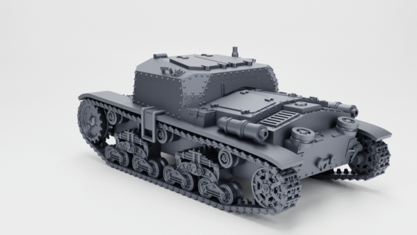 WW2 ITALY SEMOVENTE DA 75/18 SPG, 3D PRINTED, MANY SCALES AVAILABLE - Image 4