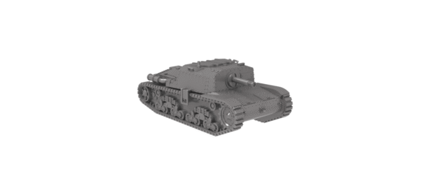 WW2 ITALY SEMOVENTE DA 75/18 SPG, 3D PRINTED, MANY SCALES AVAILABLE - Image 10