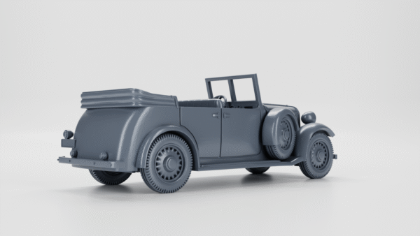 WW2 POLAND FIAT 518 MAZUR CABRIO, 3D PRINTED, MANY SCALES AVAILABLE - Image 5