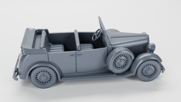 WW2 POLAND FIAT 518 MAZUR CABRIO, 3D PRINTED, MANY SCALES AVAILABLE - Image 6