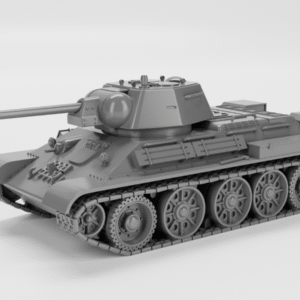 WW2 USSR  T-34/76-1942 3D PRINTED, MANY SCALES AVAILABLE